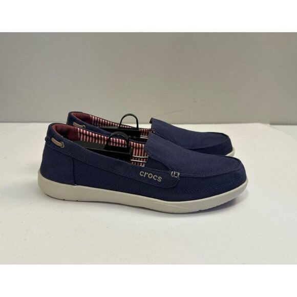 Crocs 'NWOT' Walu Canvas Loafer Women's Size 9.0 - Picture 5 of 12
